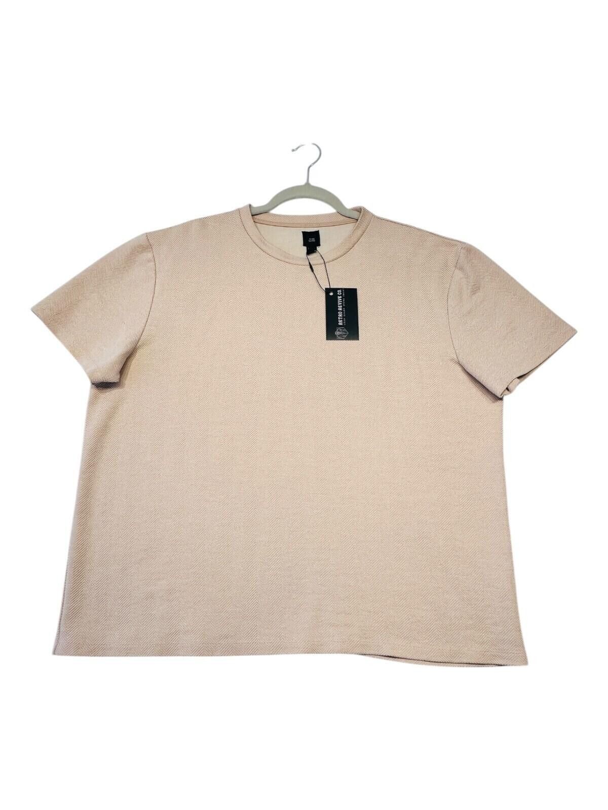 River Island River Island T-Shirt Men's UK Size XL Pink Short Sleeve Size US XL / EU 56 / 4 - 2 Thumbnail