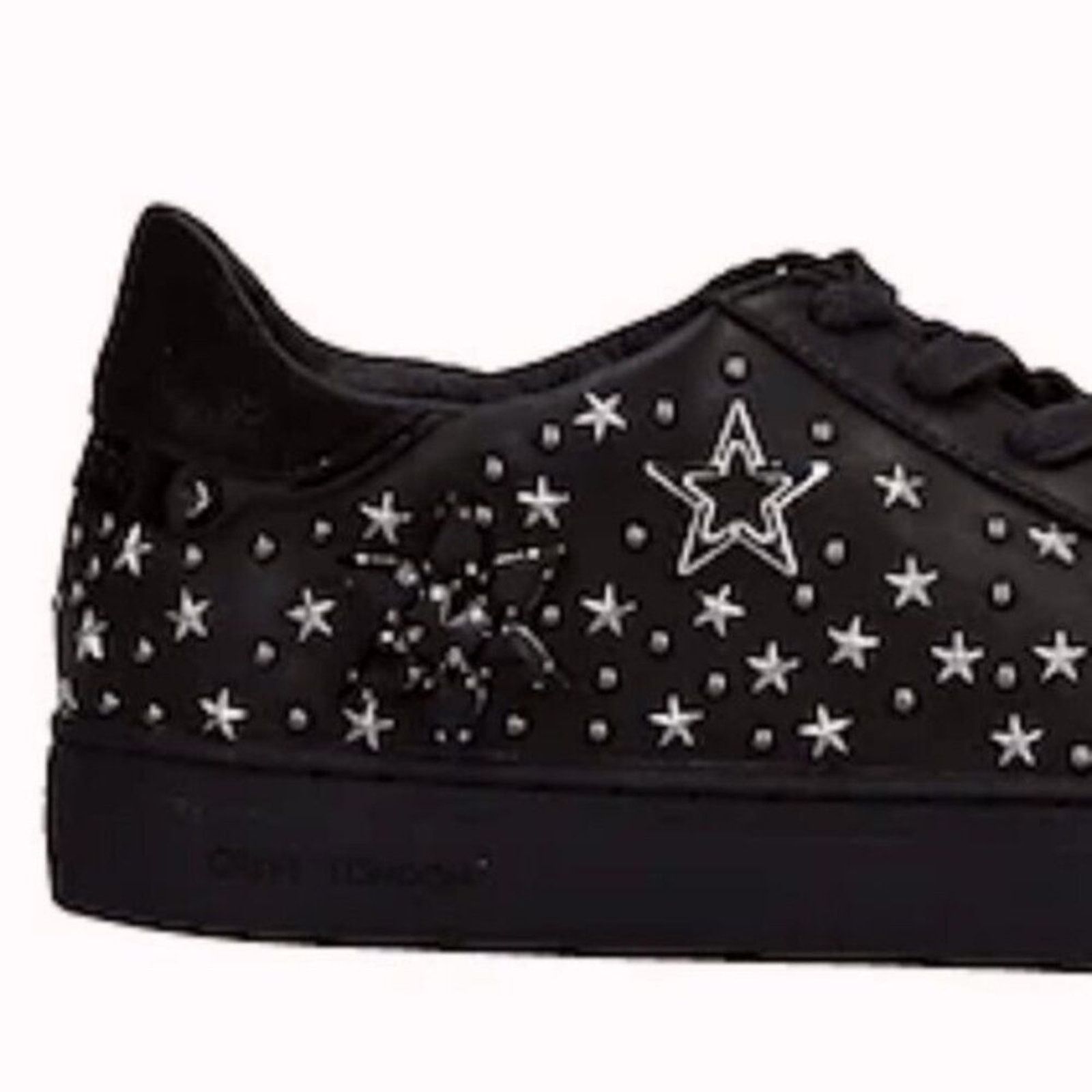 Crime London Crime London Sneaker with black with silver stars size 6 Size US 6 / IT 36 - 5 Thumbnail
