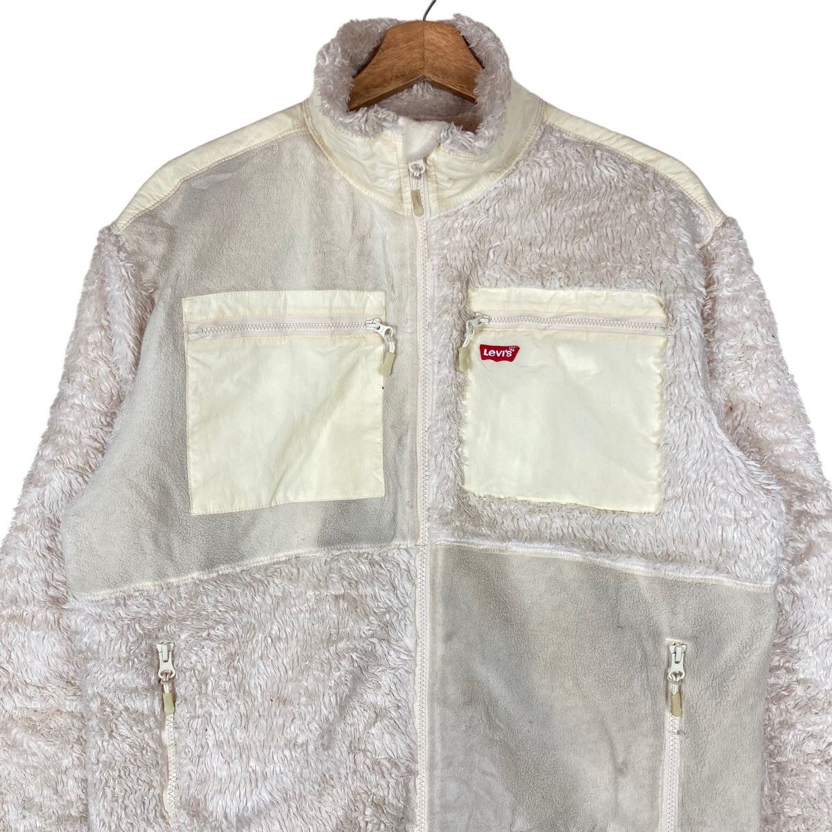 Levi's Vintage Levi’s Full Zipper Tactical Fleece Jacket Size US M / EU 48-50 / 2 - 2 Thumbnail