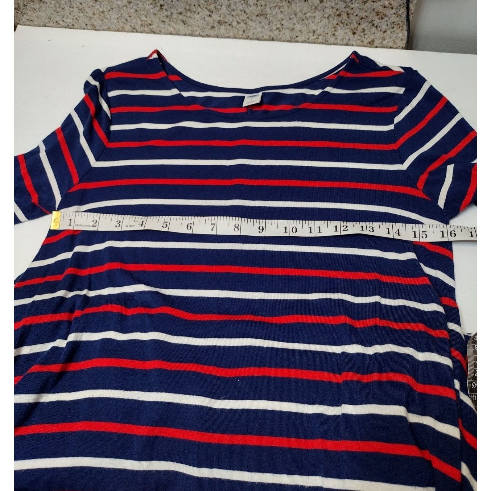 Old Navy Old Navy Womens Striped Long Sleeve Knit Swing Dress S Petit Size S / US 4 / IT 40 - 4 Thumbnail