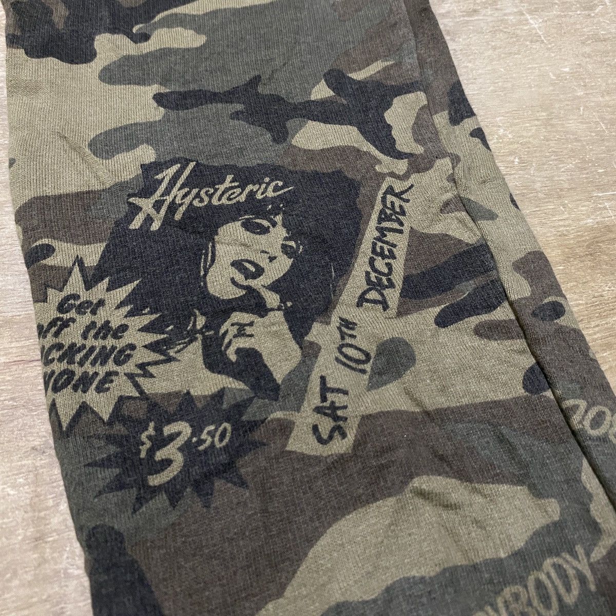Hysteric Glamour Hysteric glamour camo jogger pants Size US 32 / EU 48 - 4 Thumbnail