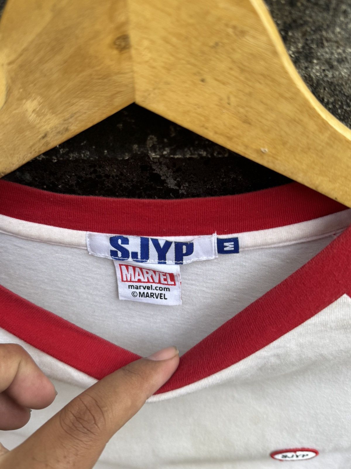 Hysteric Glamour × Japanese Brand × Marvel Comics ❤️‍🔥RARE❤️‍🔥 SJYP X Marvet My Heart Broke Long Sleeve Size US M / EU 48-50 / 2 - 6 Thumbnail