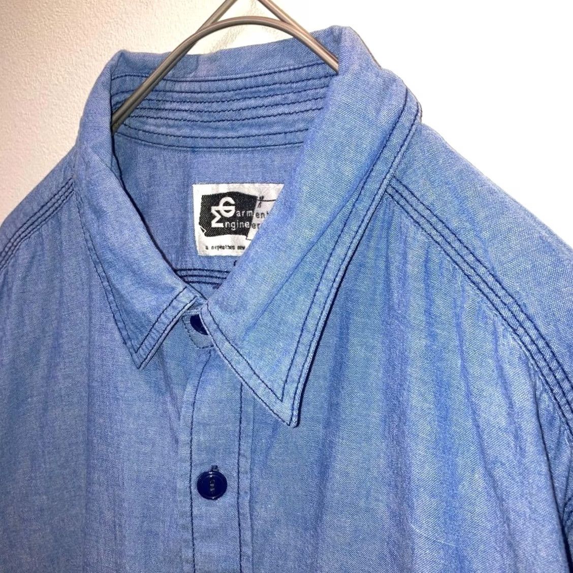 Engineered Garments Engineered Garments Button-Down Shirt Men COLOR BLUE Material Cotton SIZE L Used Size US L / EU 52-54 / 3 - 7 Thumbnail