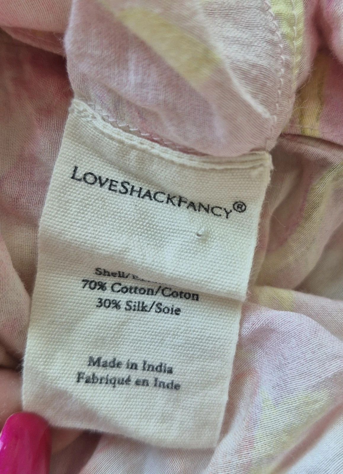 LoveShackFancy LoveShackFancy Blouse Floral Long Balloon Sleeve Button Up Size XS / US 0-2 / IT 36-38 - 10 Thumbnail