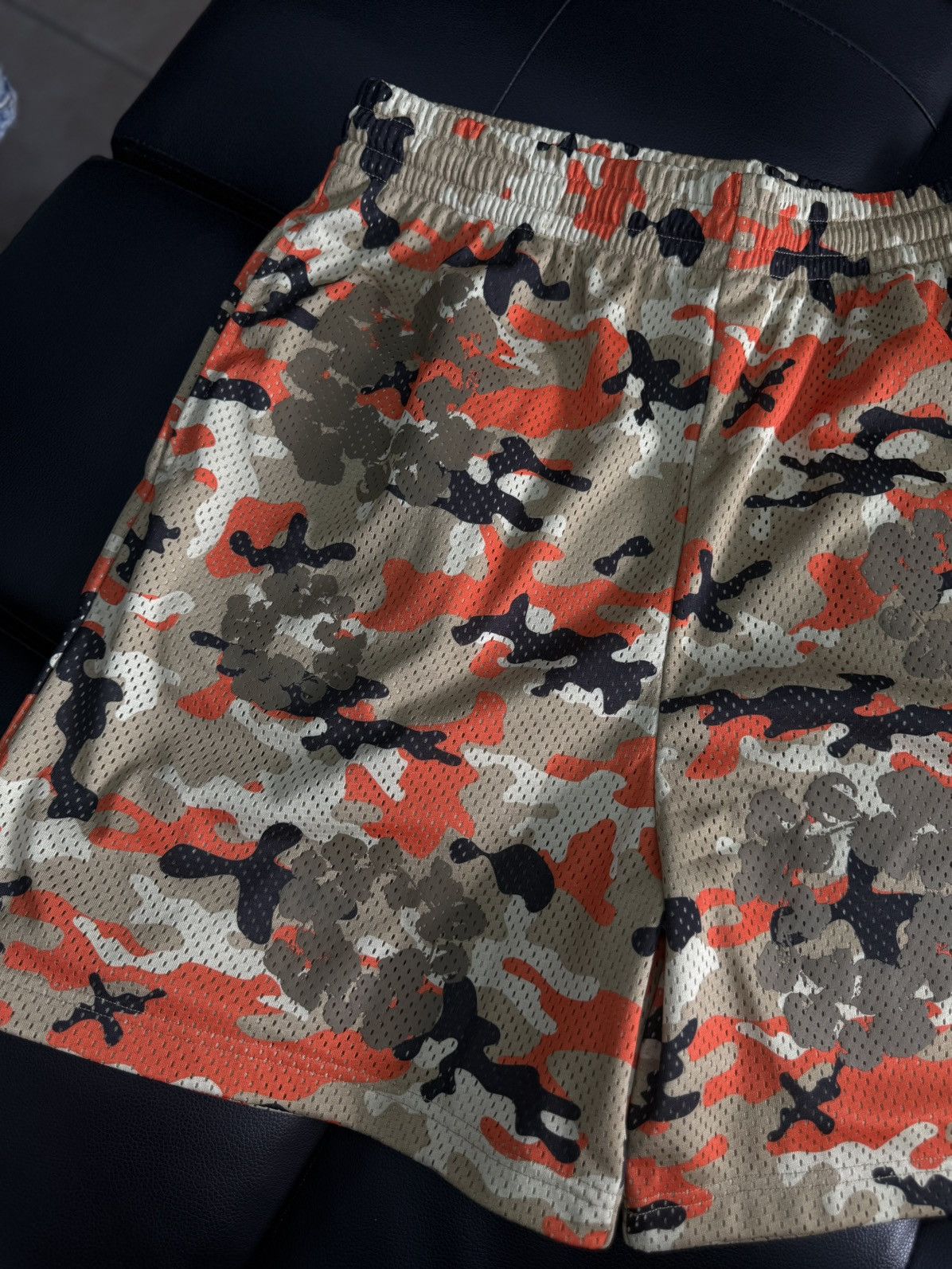 DENIM TEARS Denim Tears Mesh Summer Shorts Tan/Orange Size XL (NEW) Size US 36 / EU 52 - 3 Thumbnail