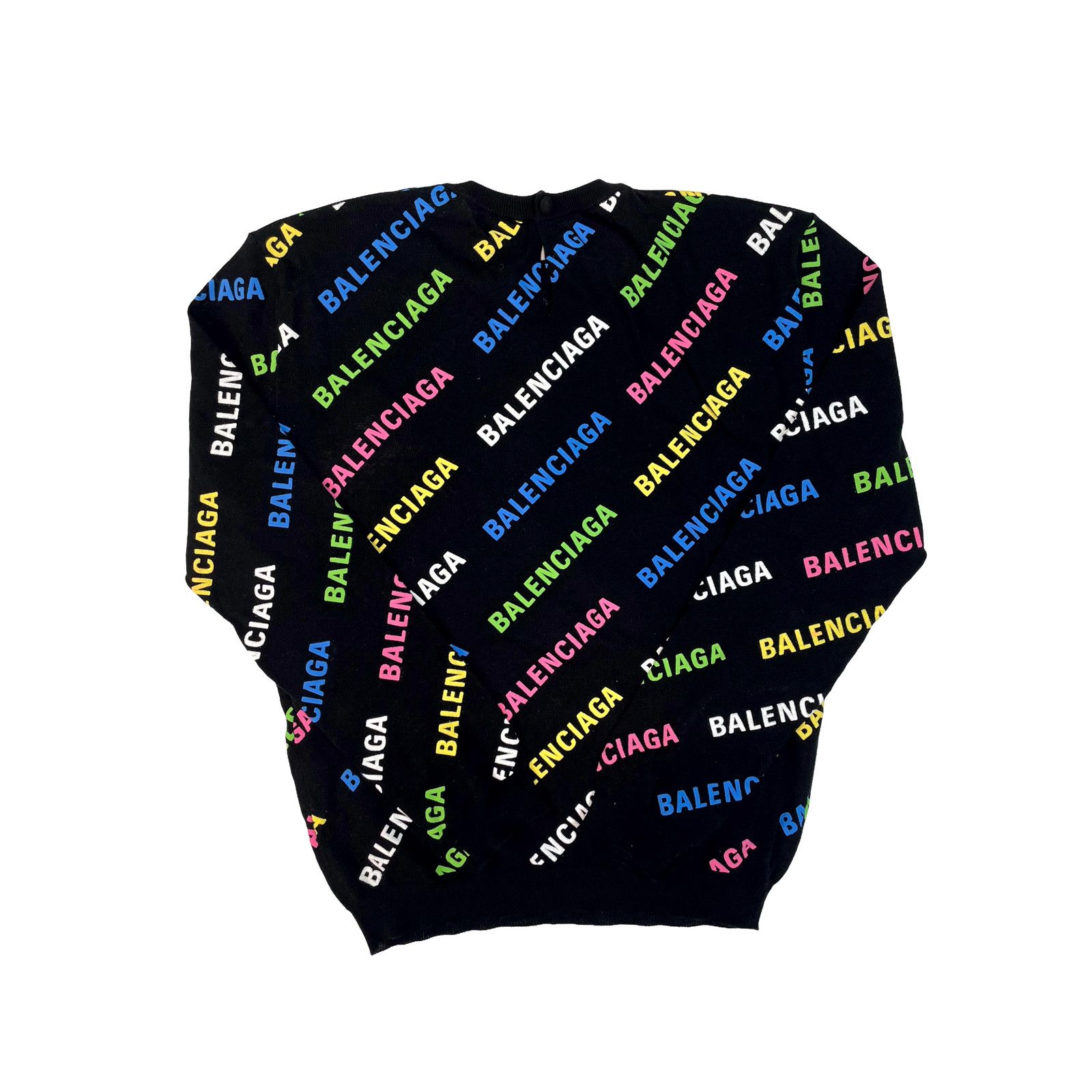 Balenciaga Balenciaga Women's LS Multi Color Top Size S / US 4 / IT 40 - 2 Thumbnail