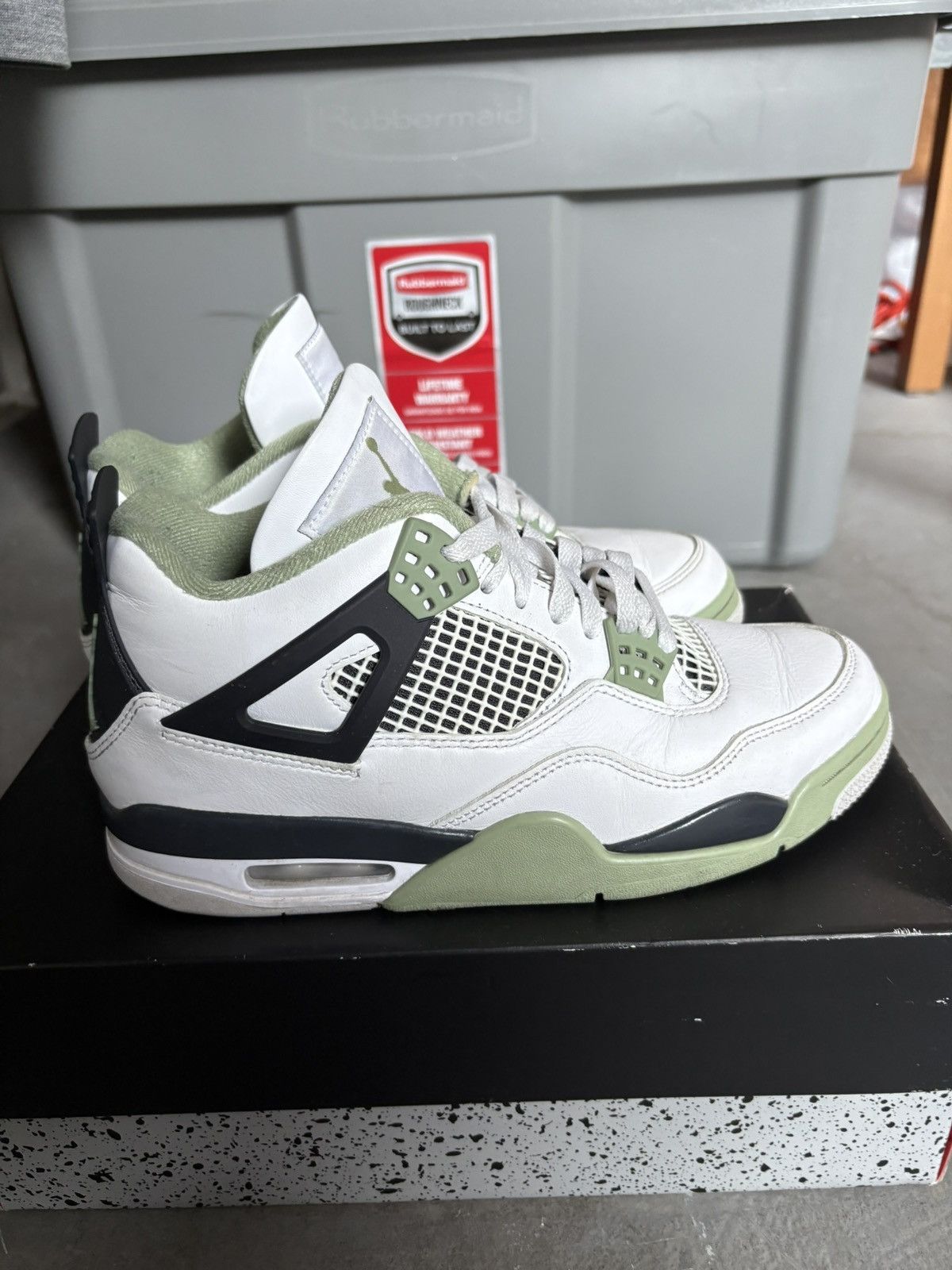 Nike Jordan 4 Seafoam Size US 8 / EU 41 - 5 Thumbnail