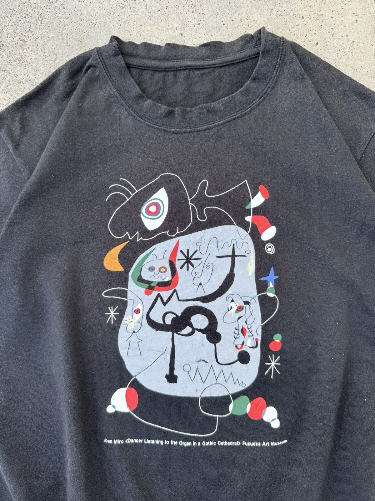 Vintage Archival Joan Miro Organ Gothic Cathedral Art Tees Size US M / EU 48-50 / 2 - 2 Thumbnail