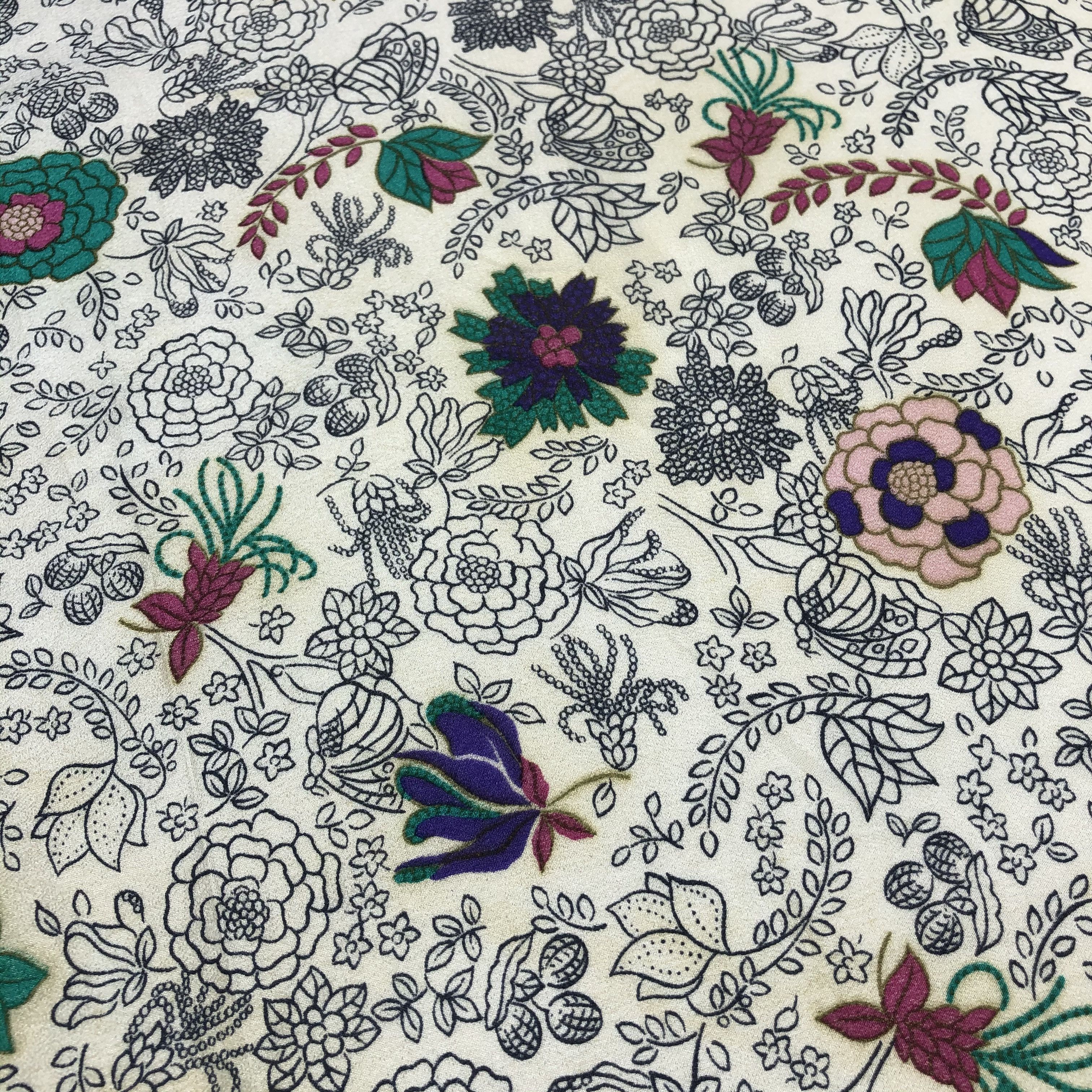 Nina Ricci Vintage Nina Ricci Silk Scarf Size ONE SIZE - 6 Thumbnail