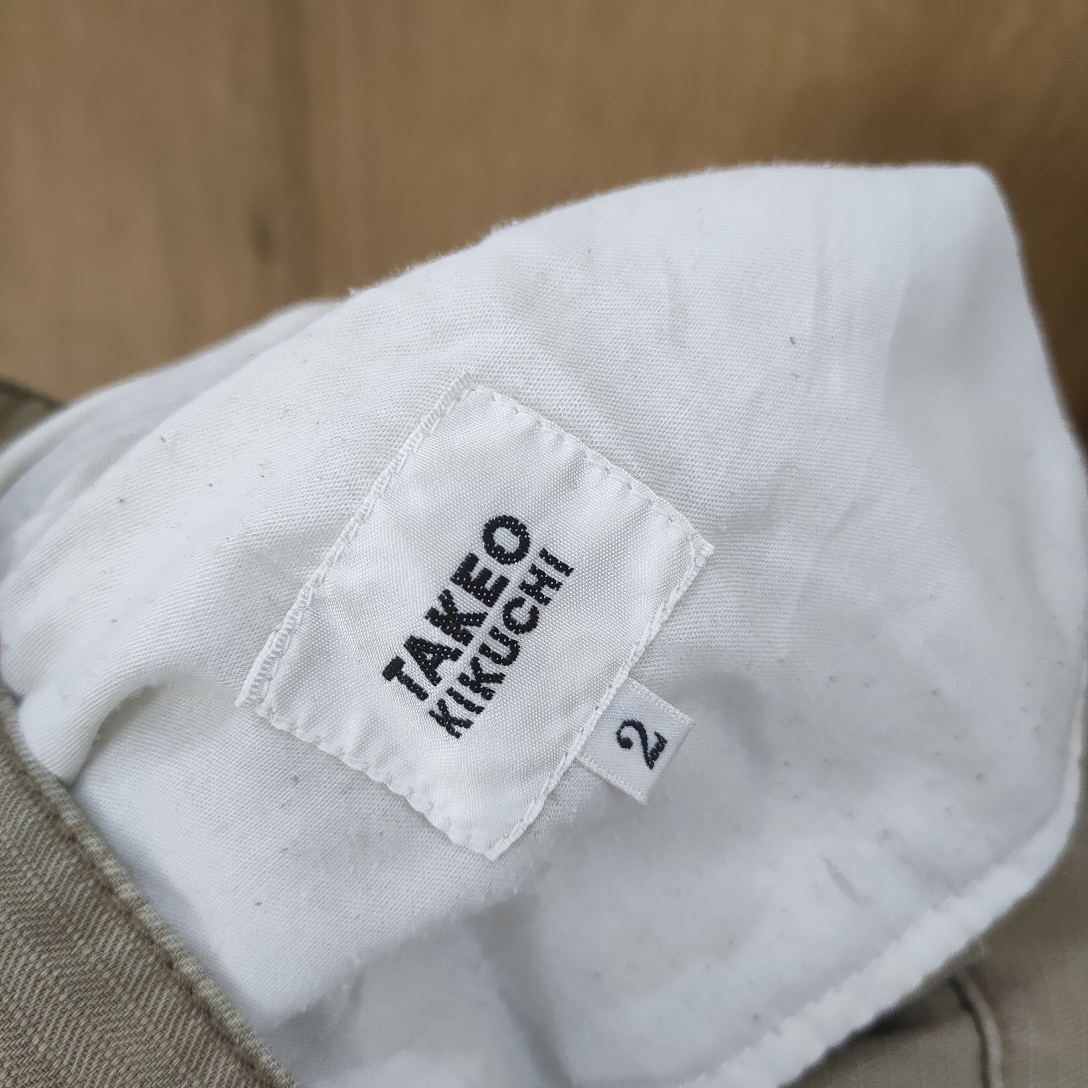 Japanese Brand × Takeo Kikuchi VINTAGE TAKEO KIKUCHI CARGO PANTS Size US 32 / EU 48 - 12 Thumbnail