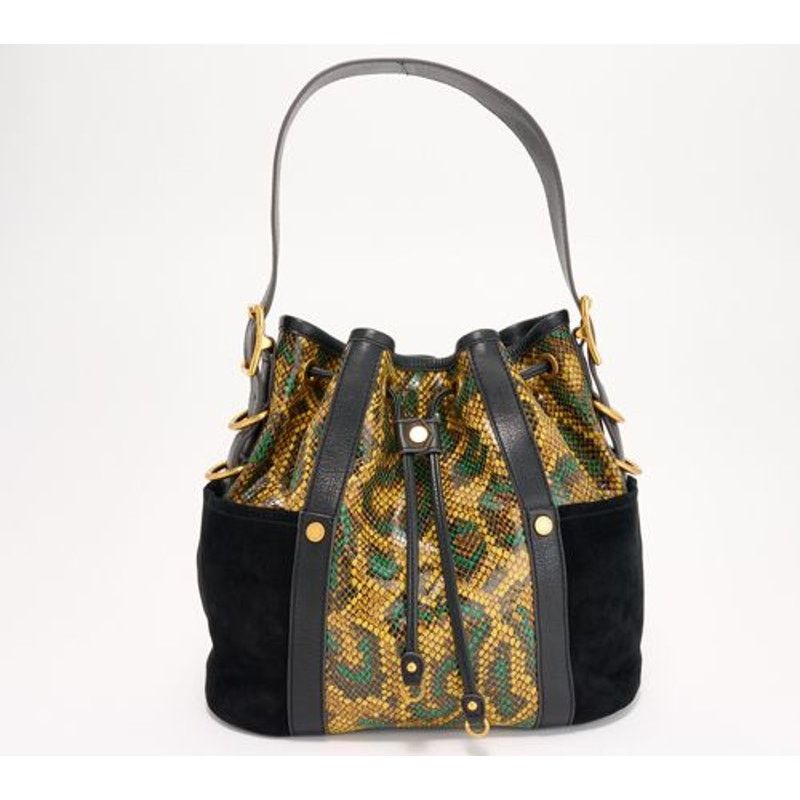 Other Aimee Kestenberg About Town Suede Drawstring Bags Black Size ONE SIZE - 16 Thumbnail