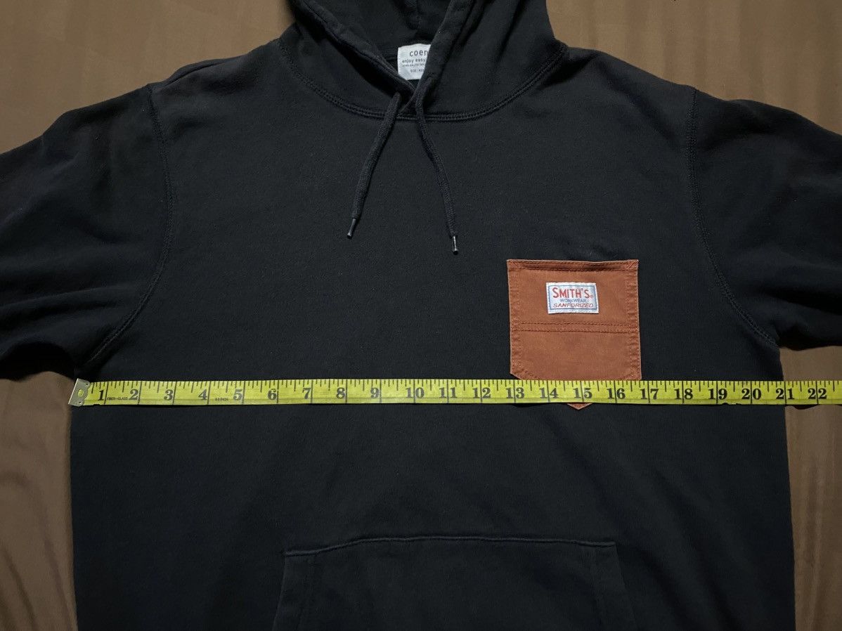 Japanese Brand Coen x Smith’s Workwear Pocket Pullover Hoodie Size US M / EU 48-50 / 2 - 7 Thumbnail