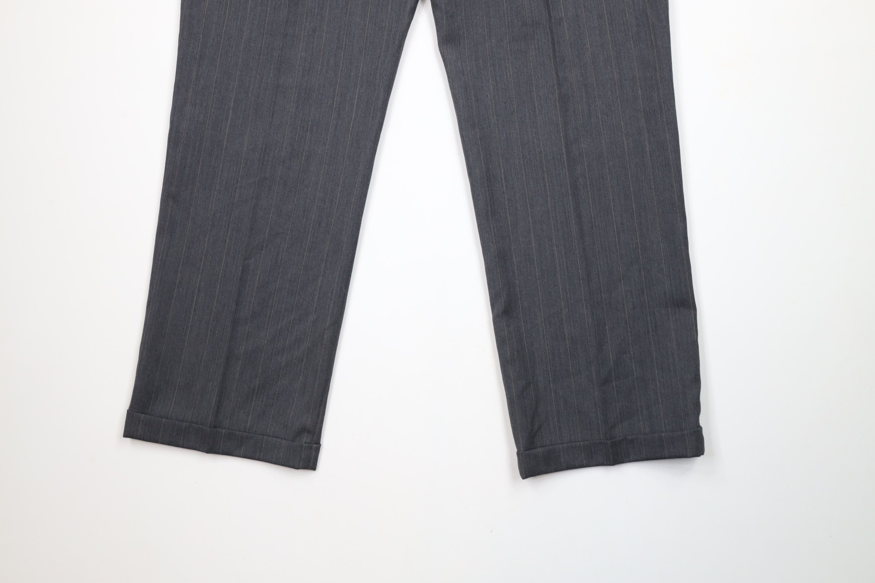Vintage Vintage 90s Streetwear Worsted Wool Wide Leg Chino Pants Size US 38 / EU 54 - 14 Thumbnail