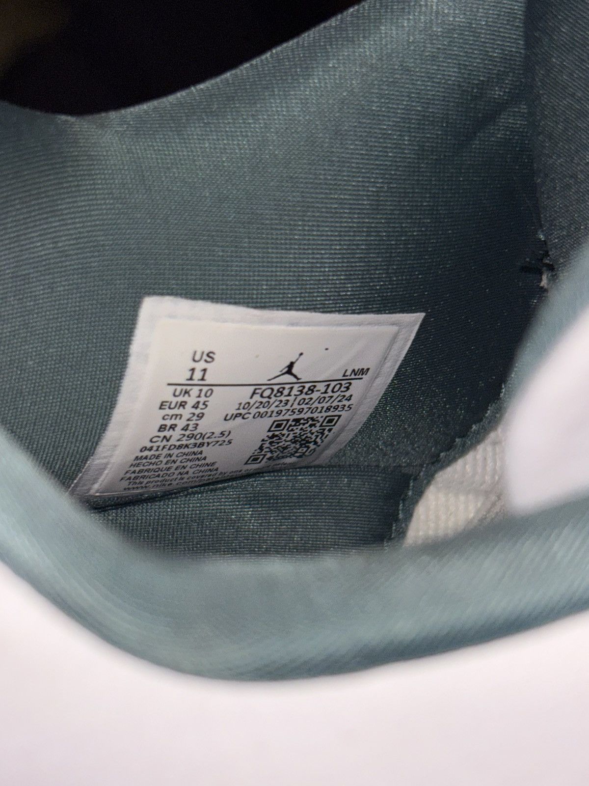 Nike Jordan 4 Oxidized Green Size US 11 / EU 44 - 6 Thumbnail