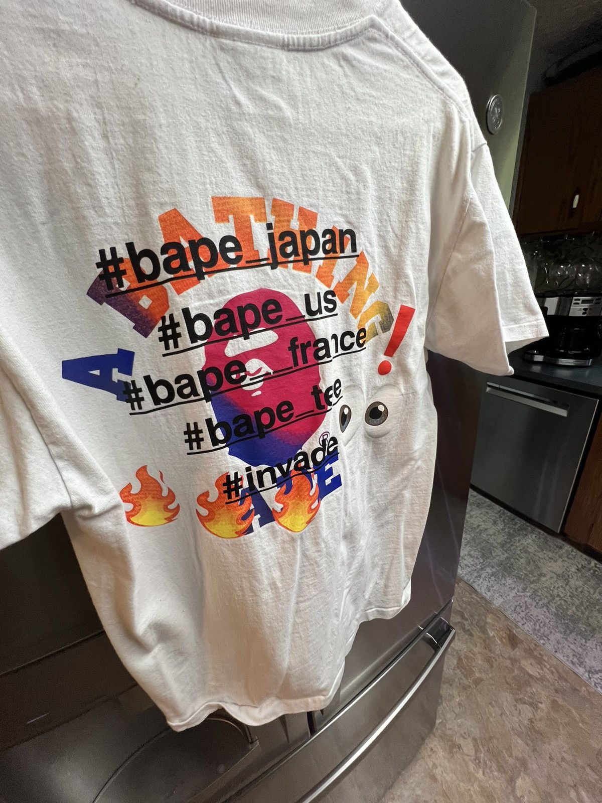 Bape Bape Invasion T-Shirt Size US M / EU 48-50 / 2 - 3 Thumbnail