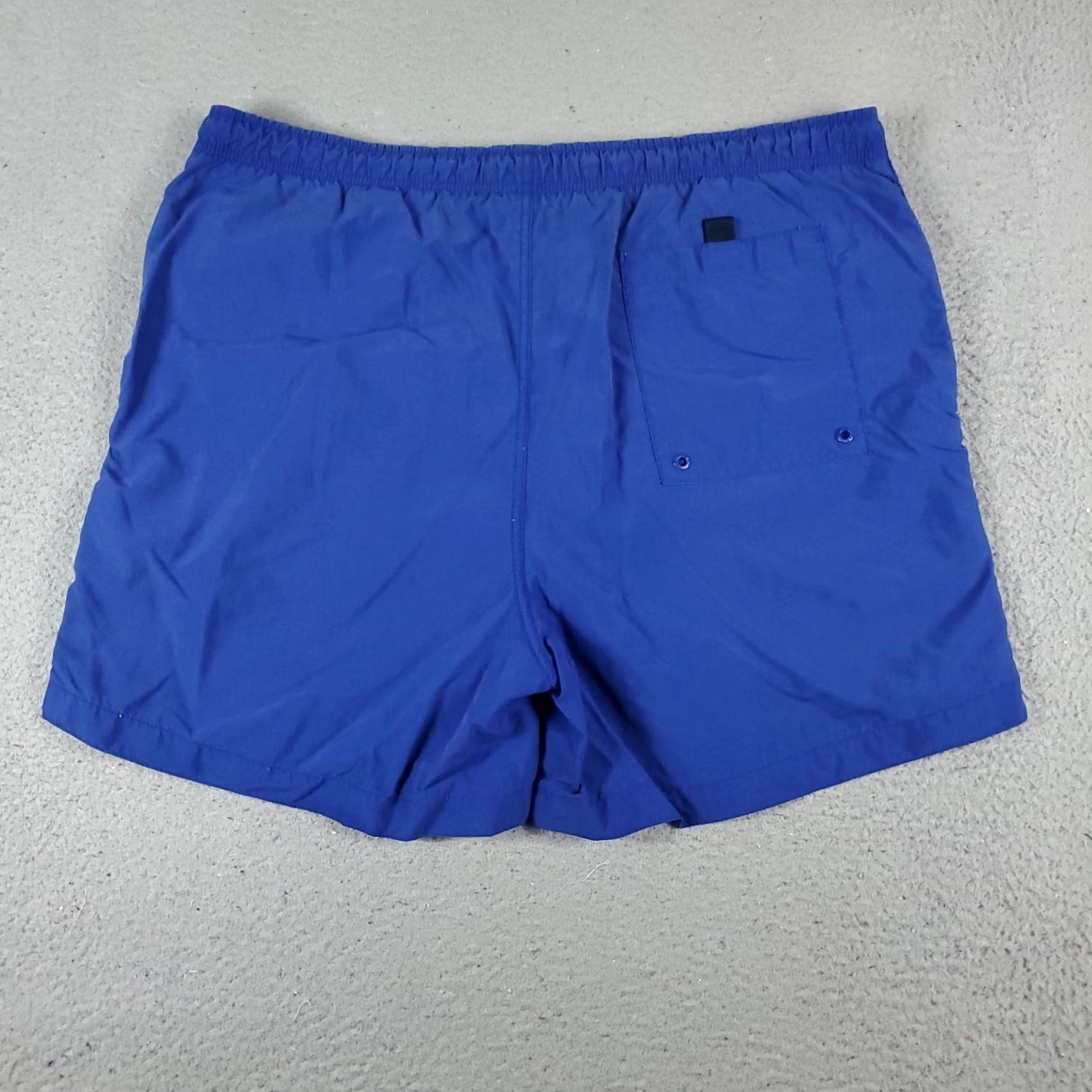 Nautica VINTAGE Nautica Mens Large Blue Beach Surf Board Swim Trunks Size US 33 - 6 Thumbnail