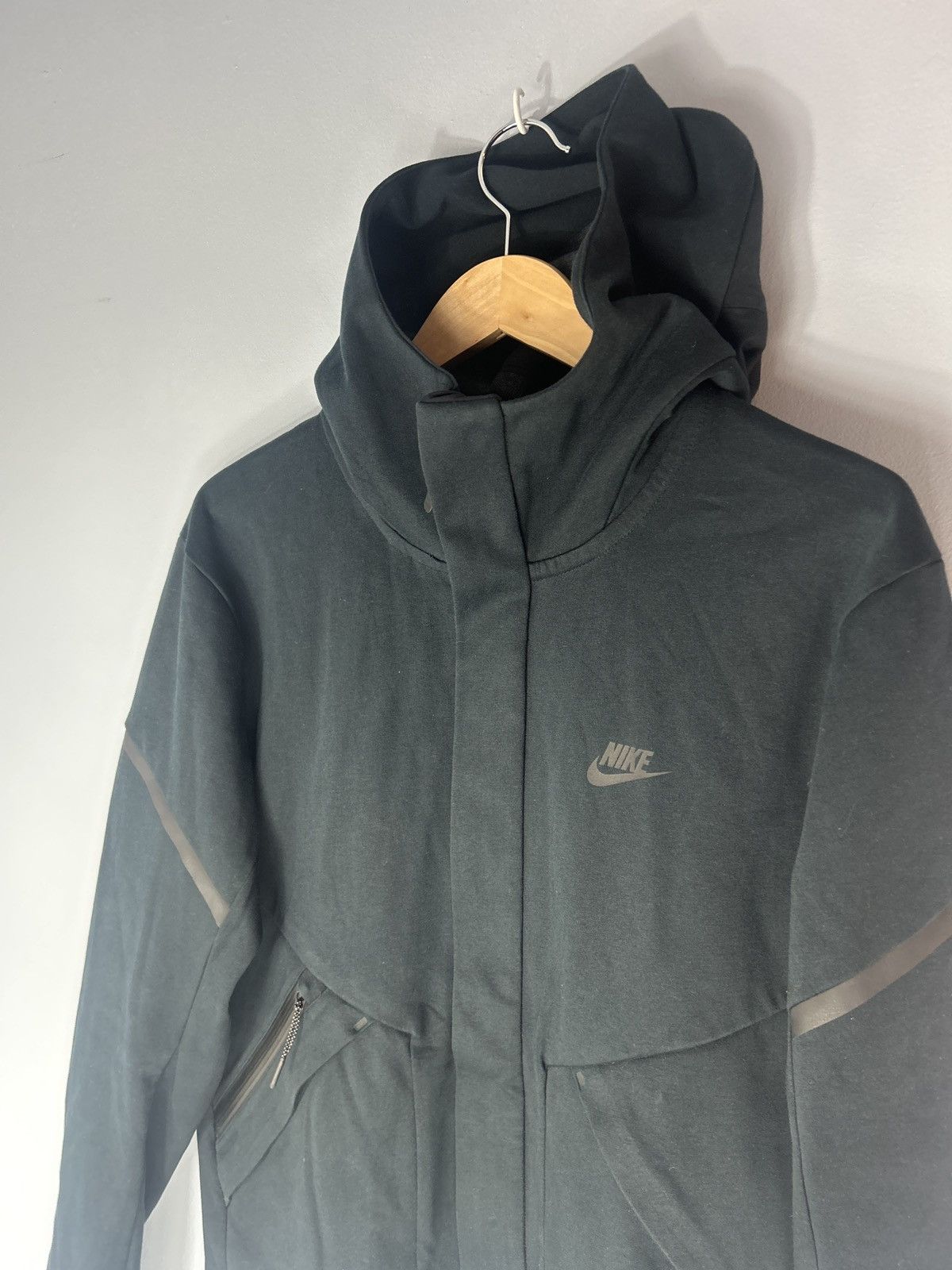 Nike Nike Tech Long Zip Up Hoodie Jacket Size US S / EU 44-46 / 1 - 1 Thumbnail