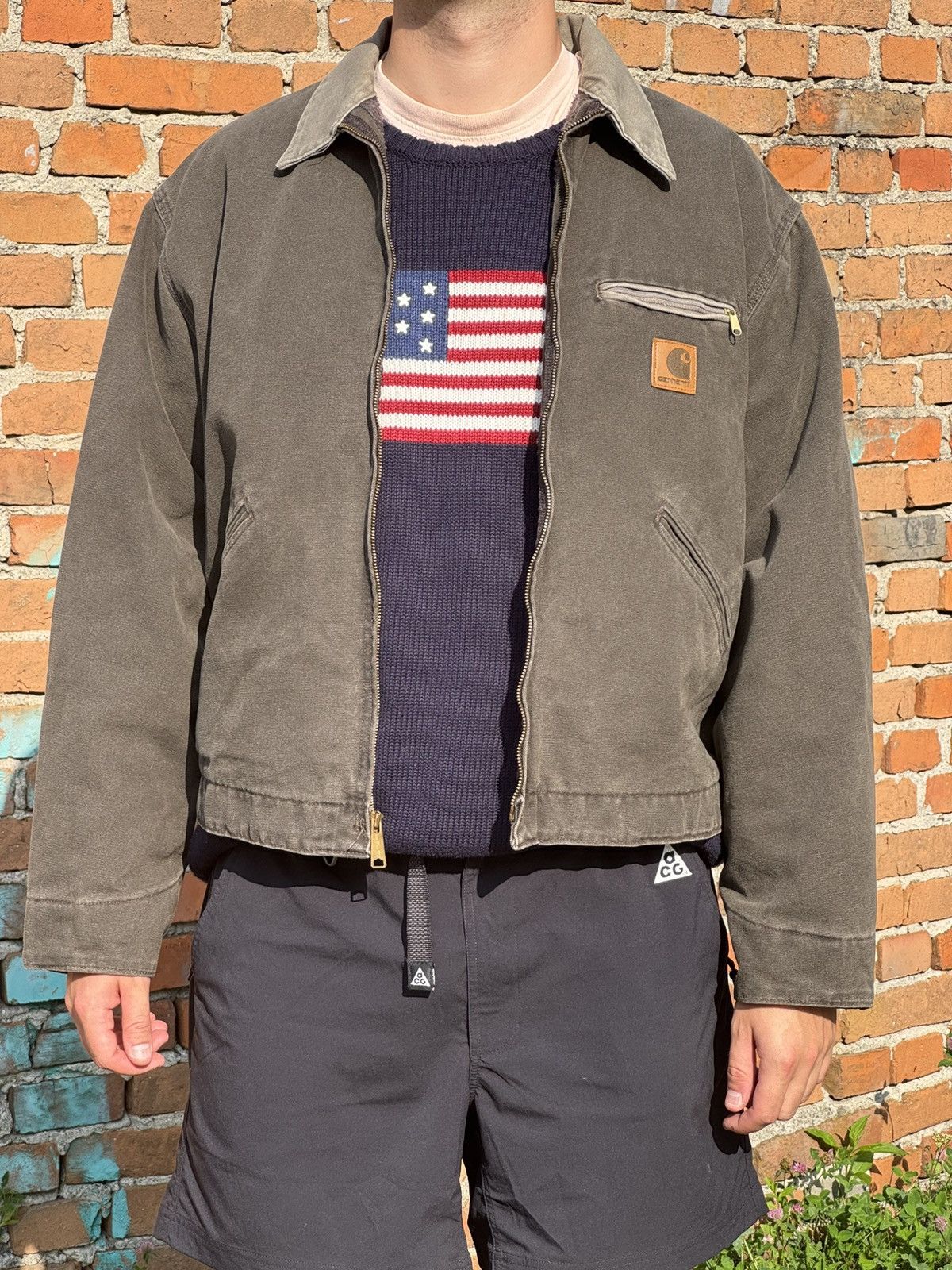 Carhartt Detroit Jacket J97 Tmb USA vintage