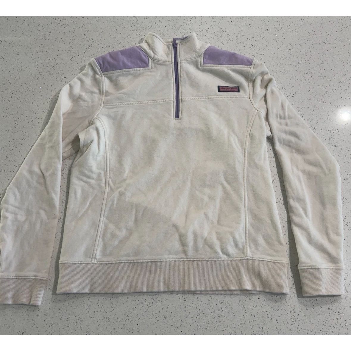 Vineyard Vines Vineyard Vines Mint Green Pullover Purple Seersucker Trim Size S / US 4 / IT 40 - 1 Thumbnail