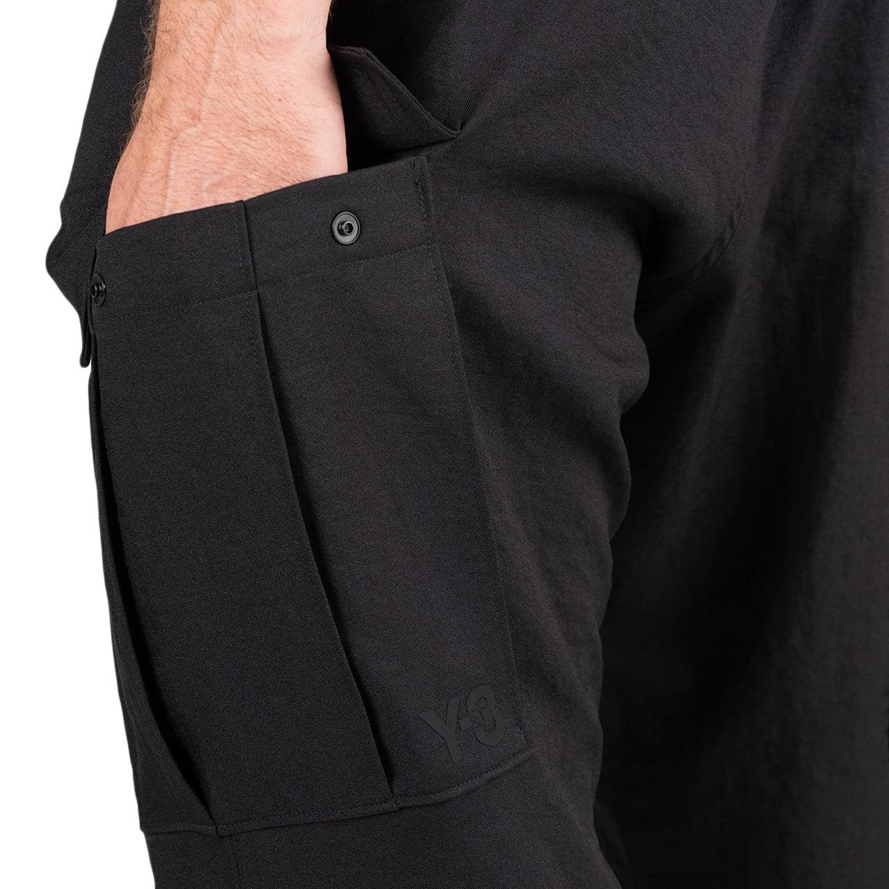 Y-3 Y-3 Classic Sport Uniform Cuffed Cargo Pants M Size US 32 / EU 48 - 3 Thumbnail