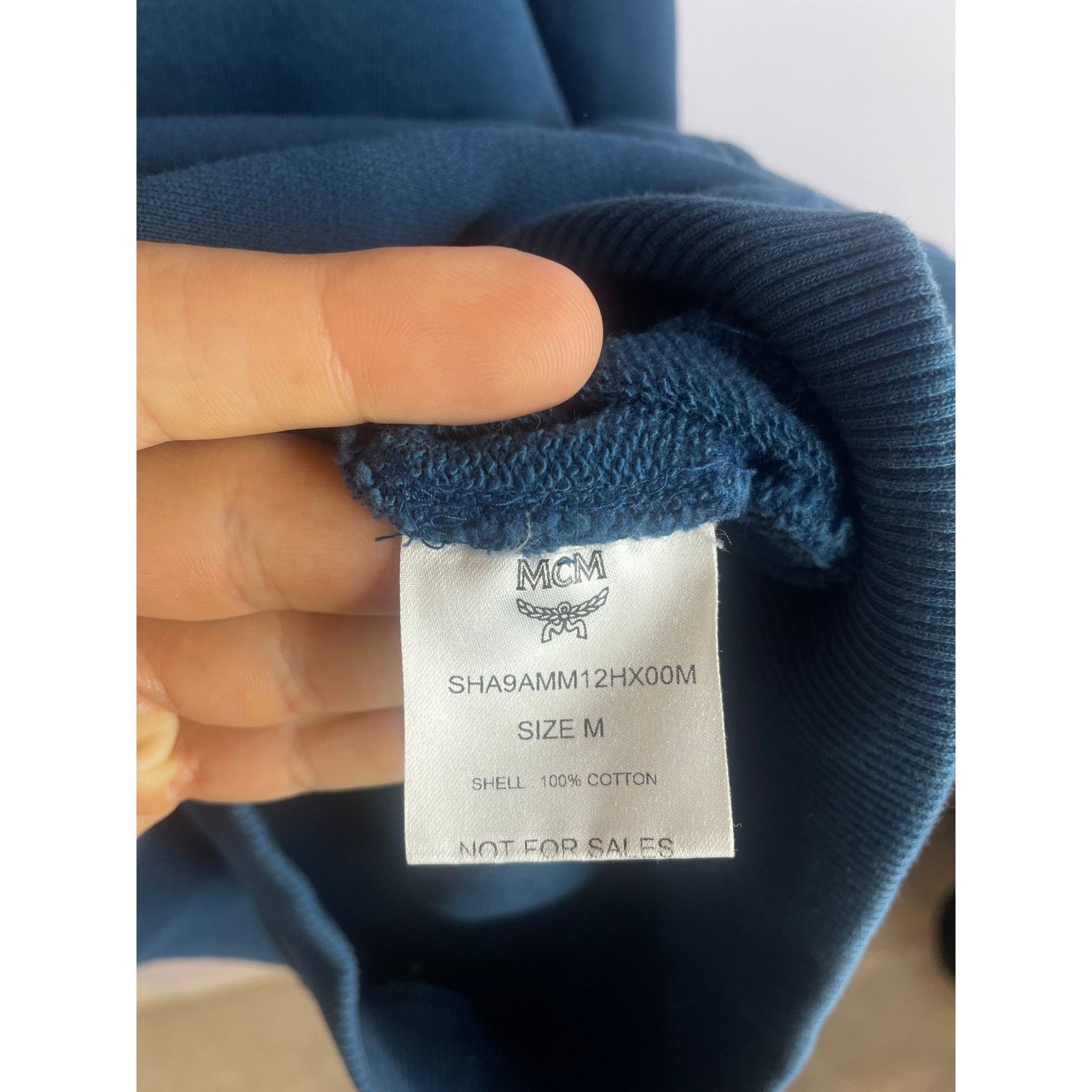 MCM MCM Crewneck Blue Used Medium Size US M / EU 48-50 / 2 - 4 Thumbnail