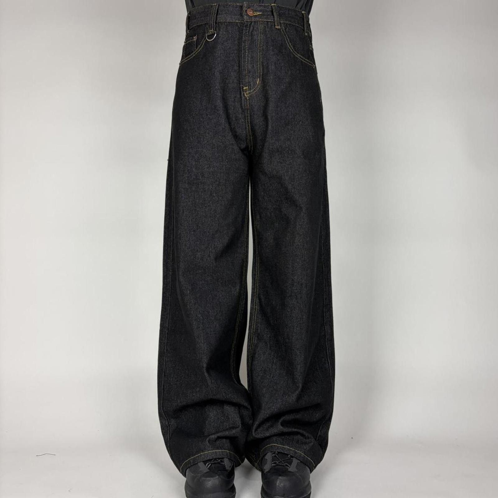 Other Dark Denim Wide Leg Jeans Size US 34 / EU 50 - 1 Thumbnail
