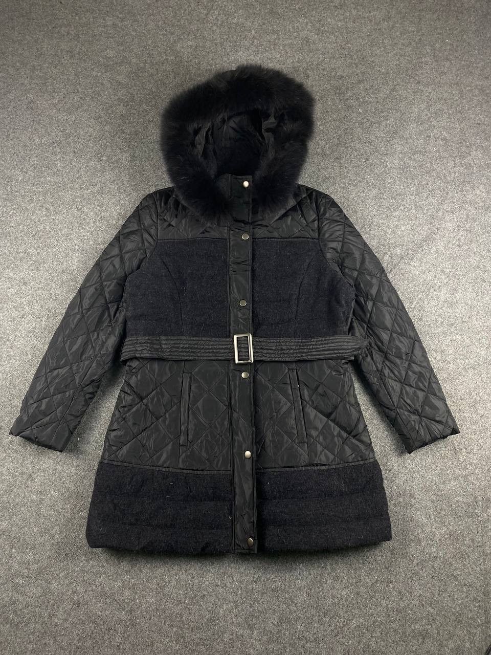 Japanese Brand renault bis japanese brand wool quilted jacket fox fur trim Size US L / EU 52-54 / 3 - 1 Thumbnail