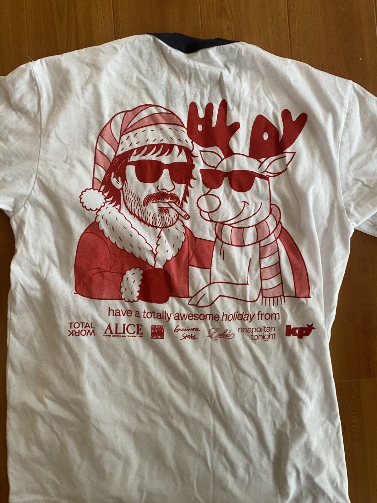 Holiday Brand Holiday Luke’s Community Goods Gunner Stahl Christmas Tee Size US L / EU 52-54 / 3 - 3 Thumbnail