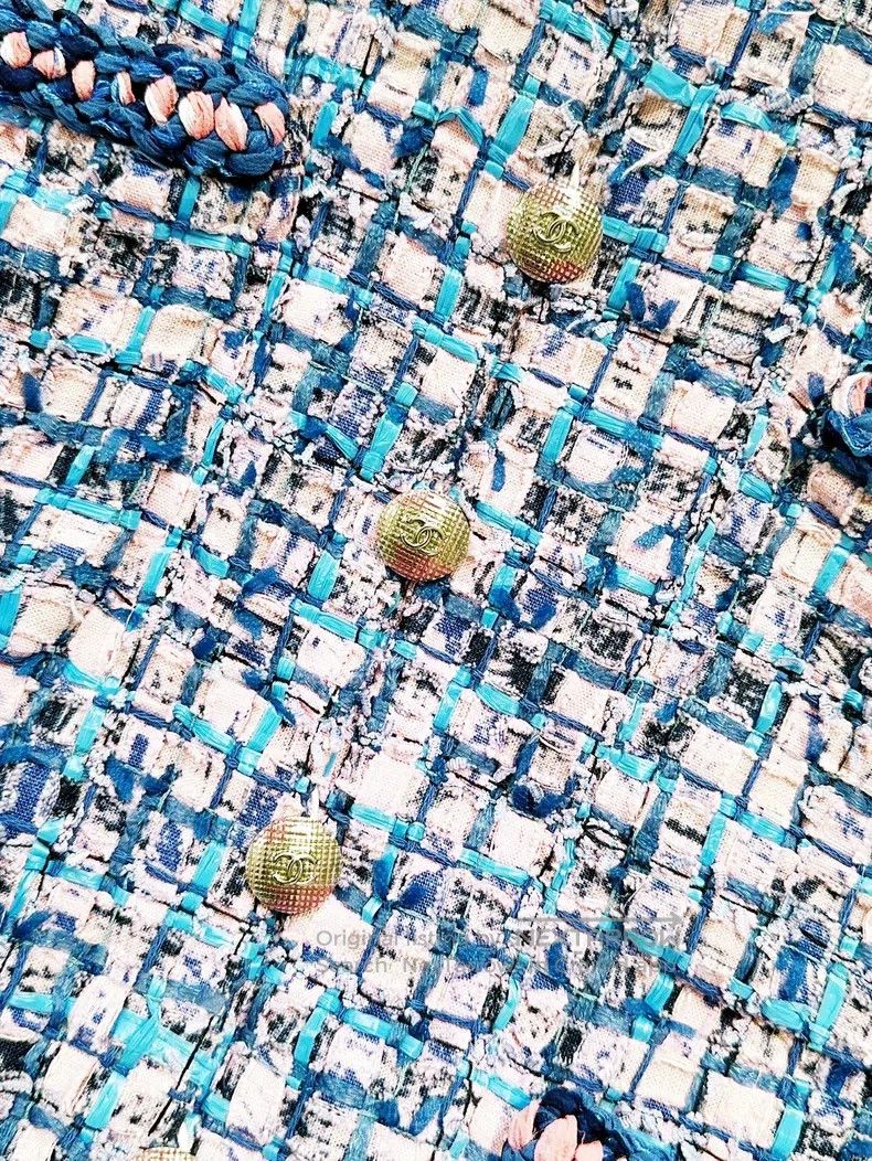 Chanel Chanel 21P spring and summer preview pink and blue mosaic Size S / US 4 / IT 40 - 4 Thumbnail