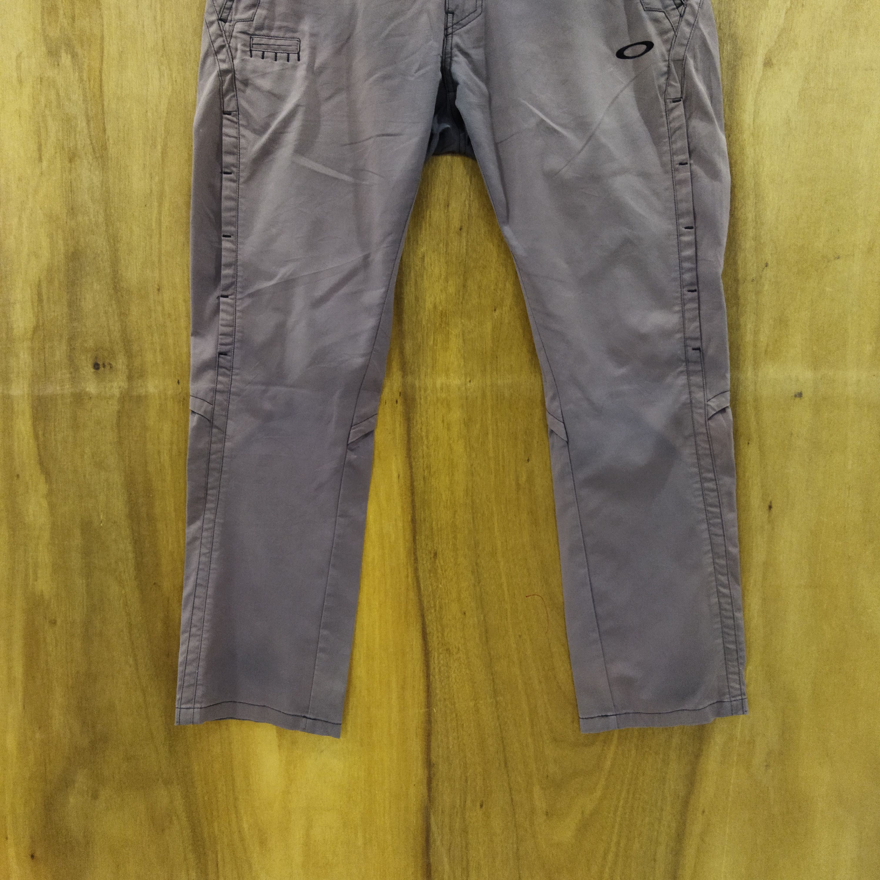 Japanese Brand OAKLEY FADED BROWN PANTS Size US 32 / EU 48 - 3 Thumbnail