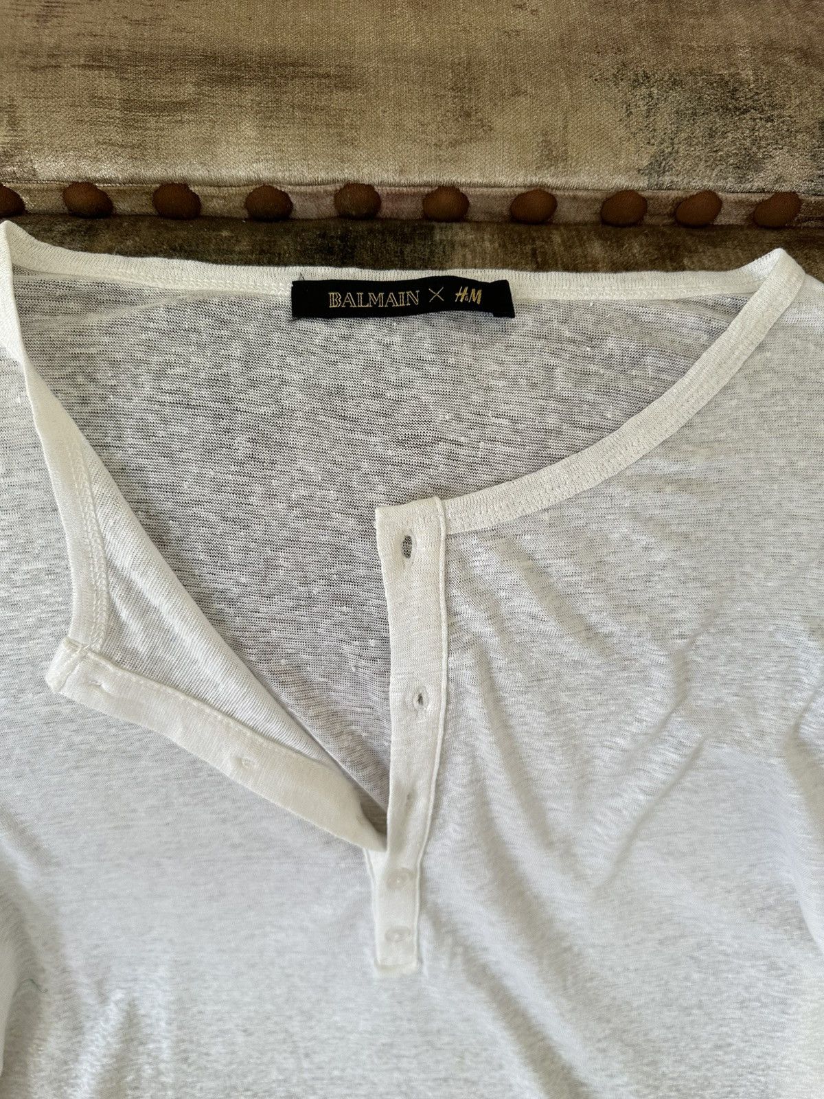 Balmain × H&M Balmain H&M 2015 by Oliver Rousteing long sleeves 2015 Size US M / EU 48-50 / 2 - 4 Thumbnail