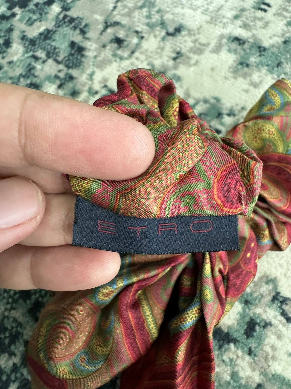 Etro ETRO SILK HAIR SCRUNCHIE Size ONE SIZE - 4 Thumbnail