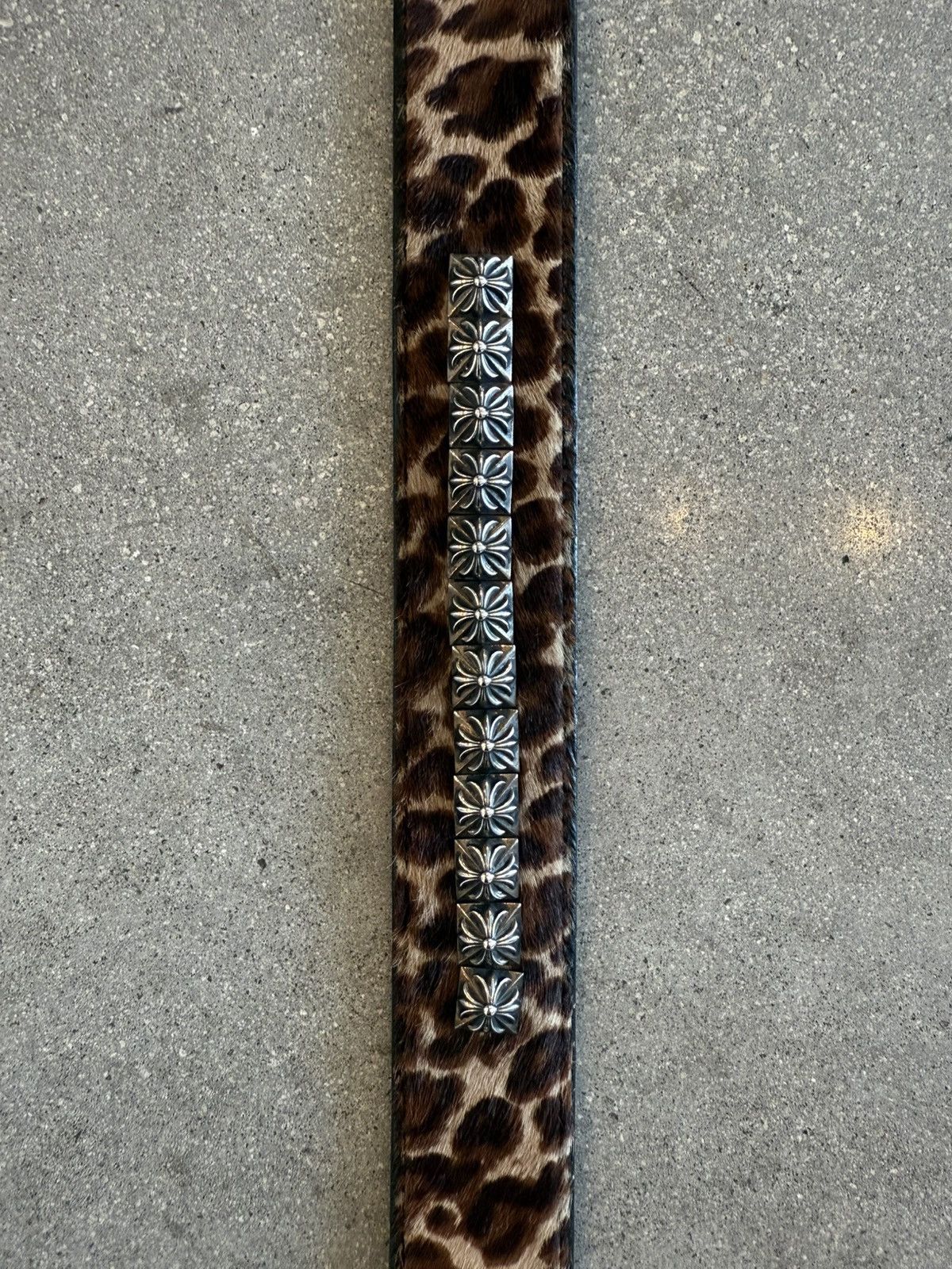 CHROME HEARTS X BELLA HADID CHEETAH STRAP