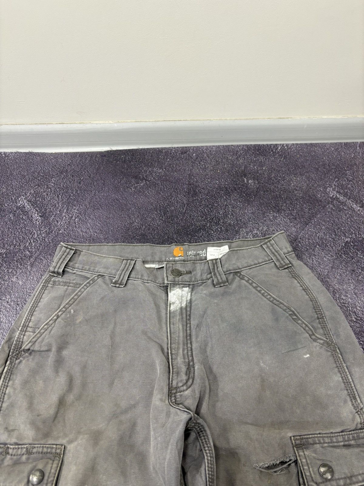 Carhartt Vintage Carhartt Y2K American Hype Relaxed Fit Cargo Pants Size US 31 - 12 Thumbnail