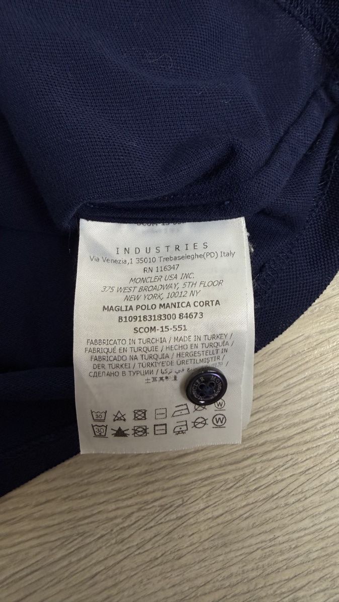 Moncler Moncler Maglia Polo Size US L / EU 52-54 / 3 - 9 Thumbnail