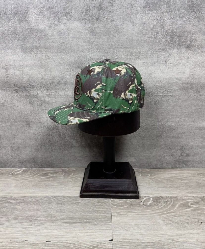 Stussy Stussy Camo Snapback Size ONE SIZE - 2 Thumbnail