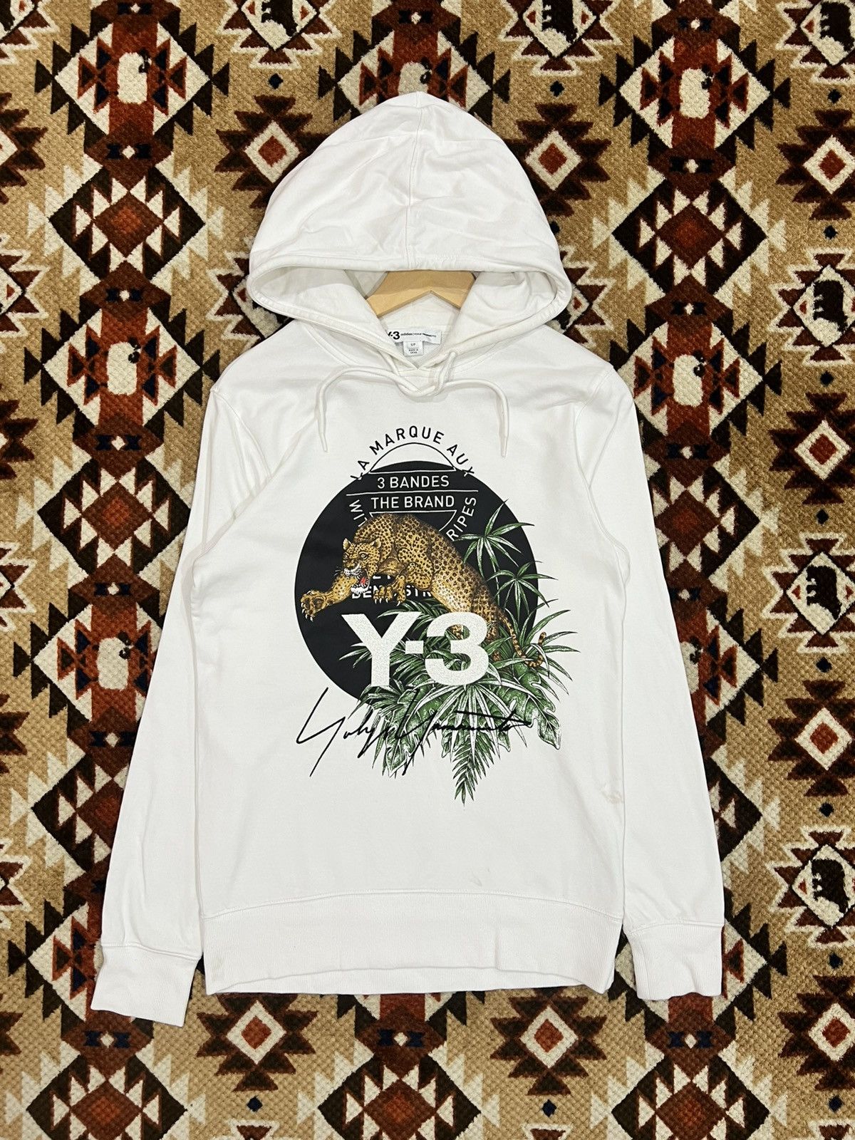 Yohji Yamamoto Yohji Yamamoto x Adidas Y3 Hoodie Size US S / EU 44-46 / 1 - 1 Thumbnail
