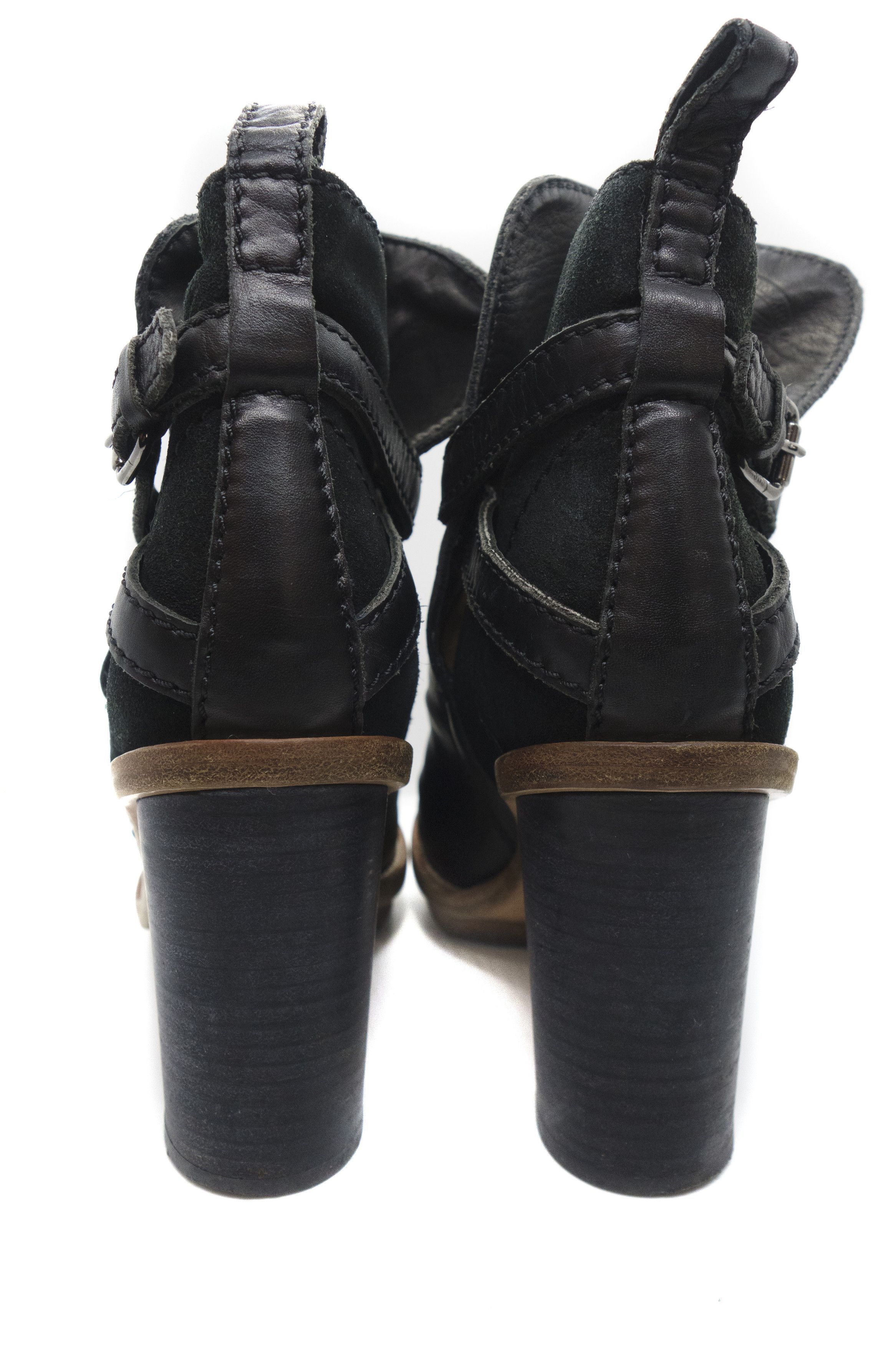 Acne Studios Leather Heels Boots Size US 9 / IT 39 - 4 Thumbnail