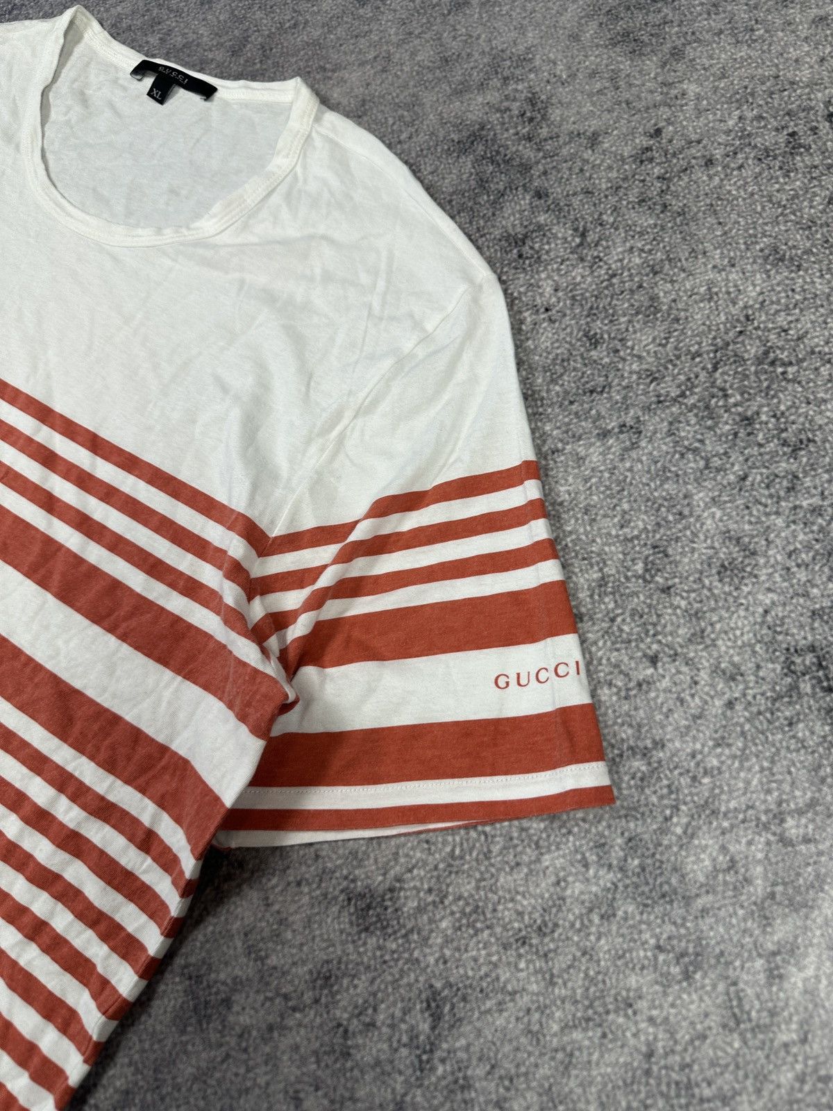 Gucci Vintage Gucci T-shirt Rare Luxury Designer Streetwear USA XL Size US XL / EU 56 / 4 - 2 Thumbnail