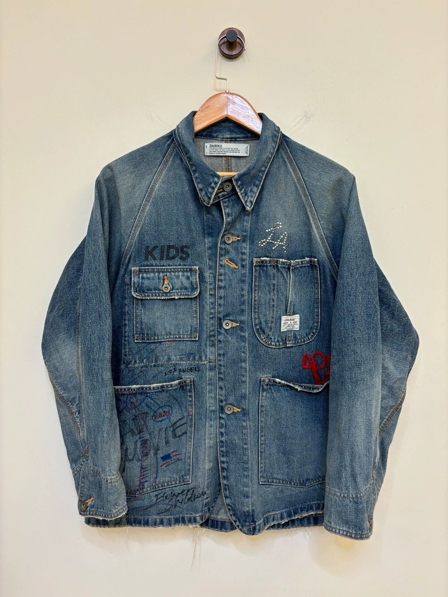 Other dairiku Limited Denim Jacket Drop Shoulder M 95% New Size US M / EU 48-50 / 2 - 3 Thumbnail