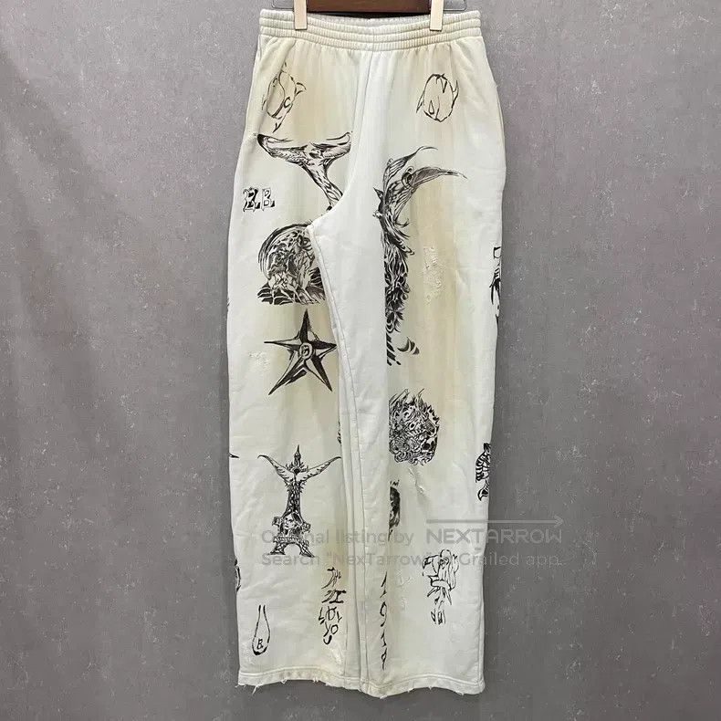 Balenciaga Balenciaga size S Totem Washed Zip-Up Sweatpants Size US 27 - 5 Thumbnail