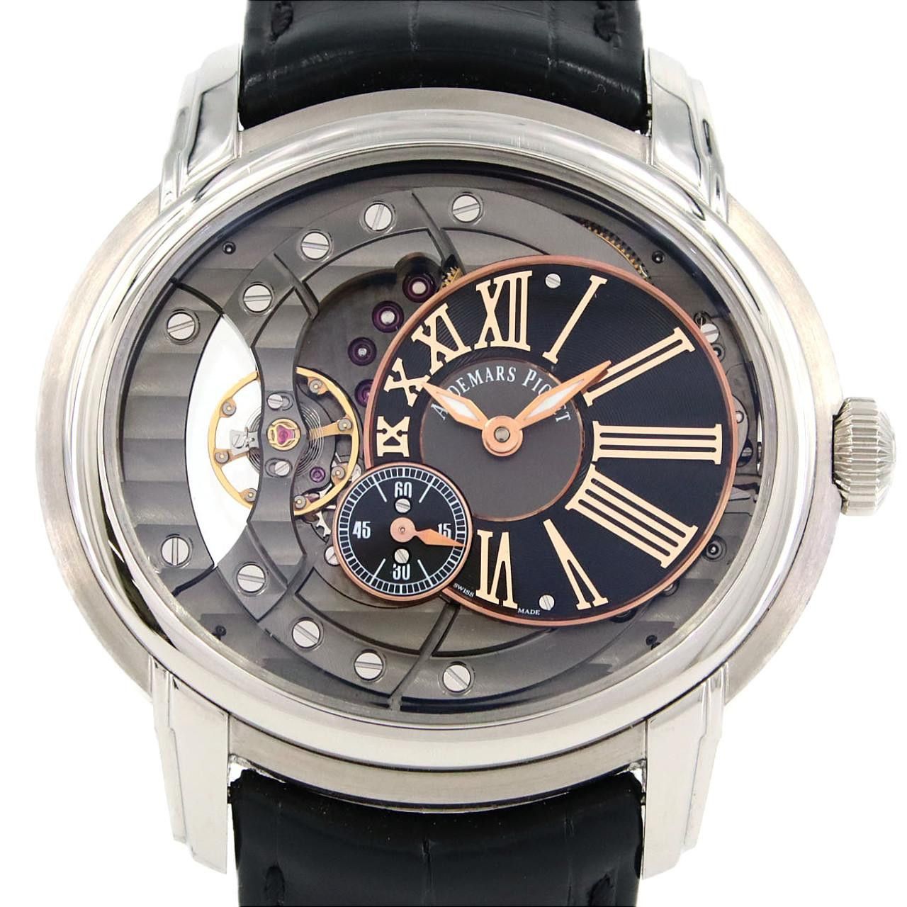 Audemars Piguet Audemars Piguet Millenary 4101 Stainless Steel Watch Metal Automatic 15350ST.OO.D002CR.01 DUTY FREE for USA