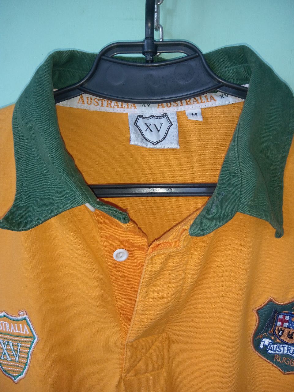 Vintage Vintage Australia XV Jersey Polo Size US M / EU 48-50 / 2 - 3 Thumbnail