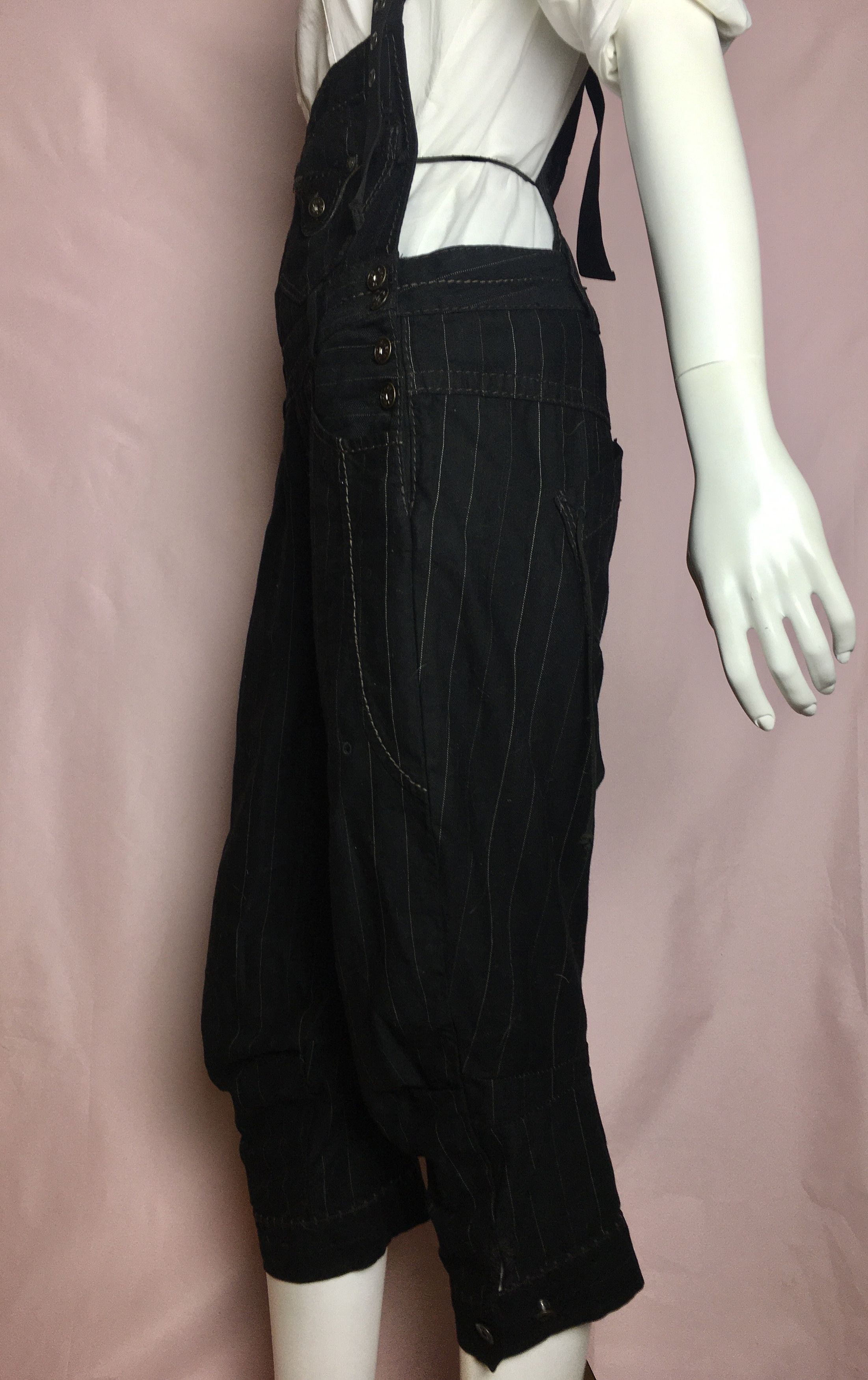 Marithe + Francois Girbaud Marithe Francois Girbaud Cotton Denim Jumpsuit Women IT 42 Size 28" / US 6 / IT 42 - 9 Thumbnail
