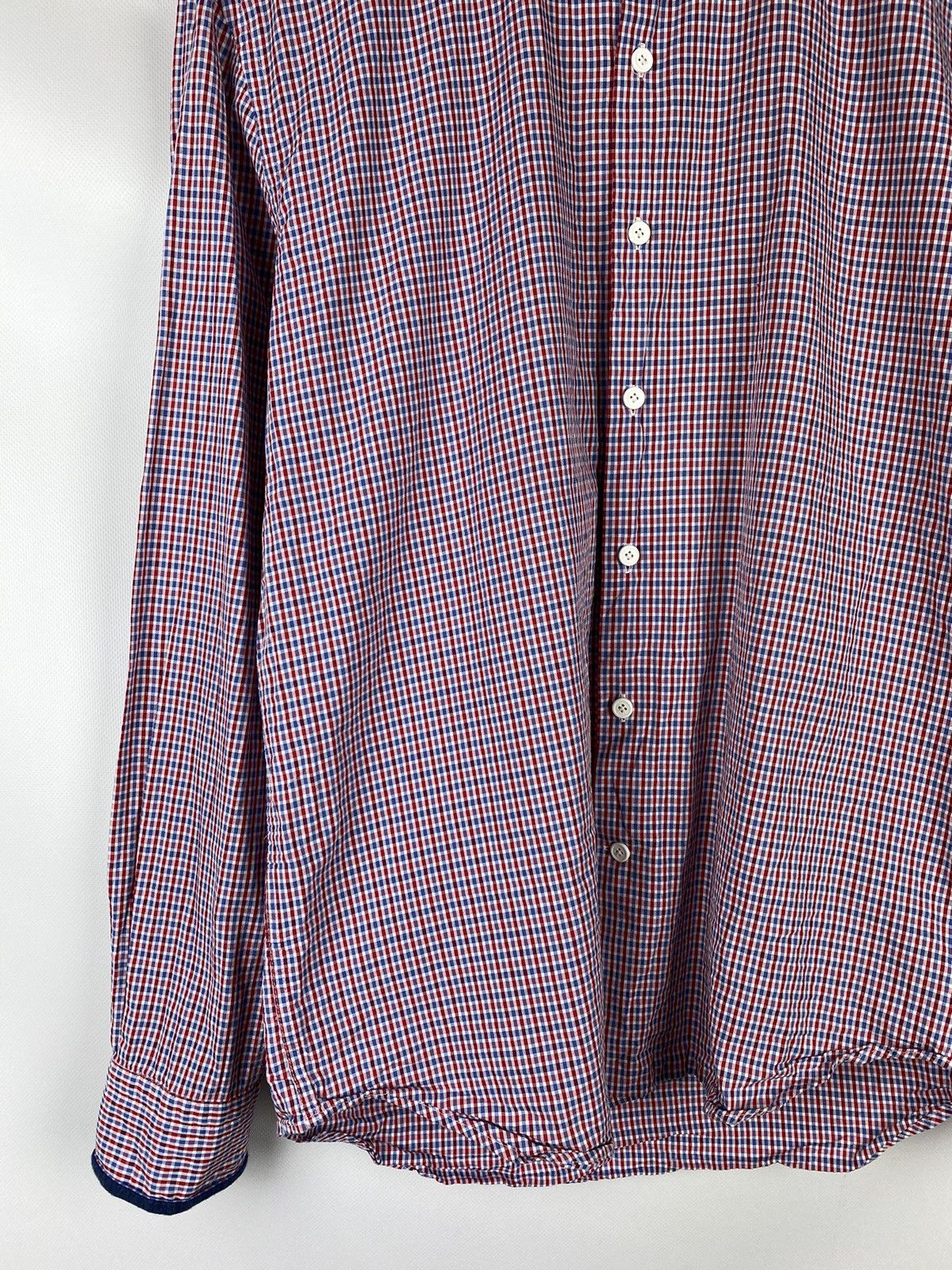 Boggi Boggi Milano men’s long sleeve plaid button up shirt size L Size US L / EU 52-54 / 3 - 7 Thumbnail