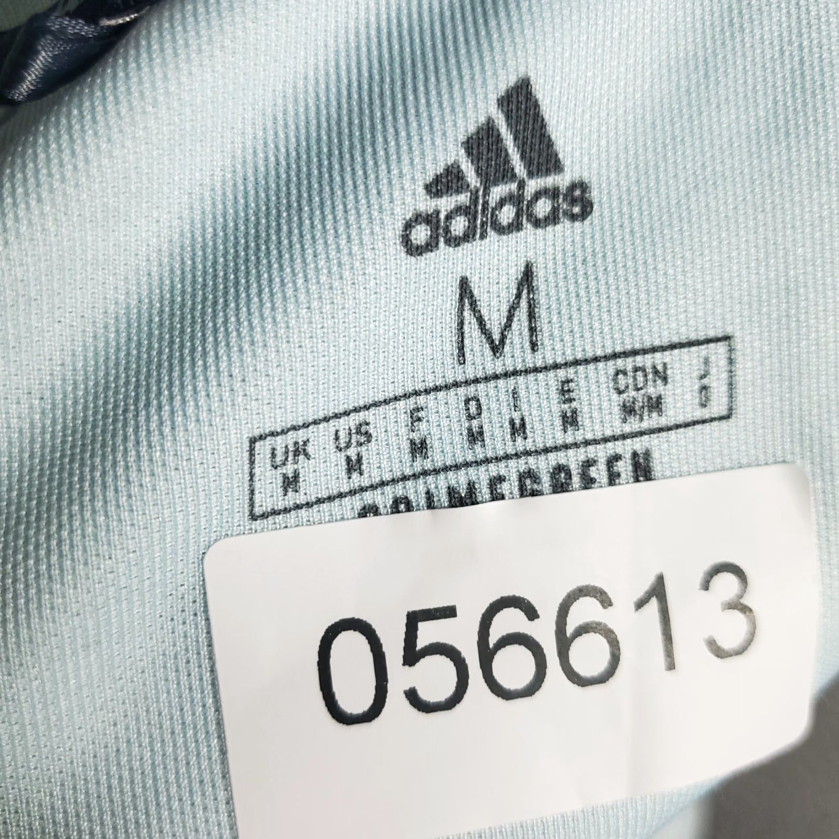 Adidas Adidas Polo Shirt Mens Size Medium Turquoise Blue Golf Casual Short Sleeve Shirt Polo Mens Adi​das Size US M / EU 48-50 / 2 - 8 Thumbnail