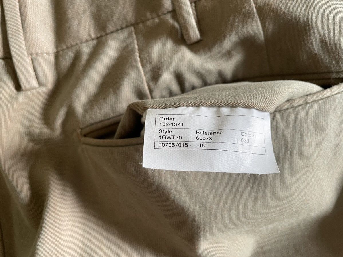 Incotex Men’s INCOTEX Slim Fit KhakiTrouser Sz 48 / US 32 Size 38S - 12 Thumbnail