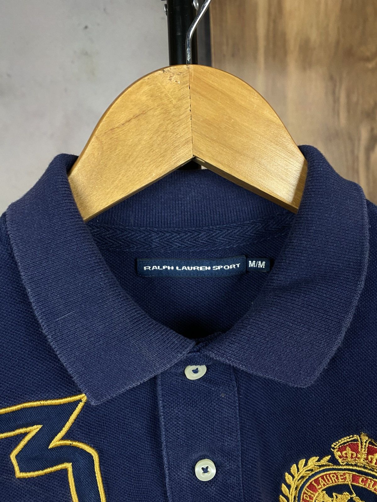Polo Ralph Lauren 🎠Vintage 90s Polo T-Shirt Polo Ralph Lauren RL Club VTG Tee🎠 Size M / US 6-8 / IT 42-44 - 5 Thumbnail
