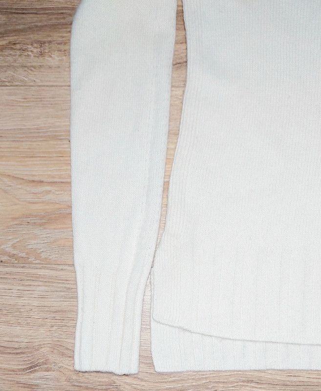 Other 100% cashmere sweater turtleneck jumper ecru vintage Size XS / US 0-2 / IT 36-38 - 5 Thumbnail