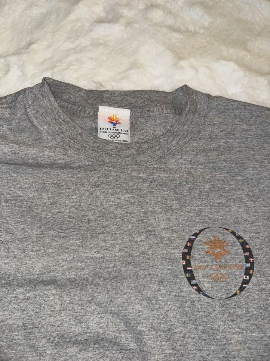 USA Olympics Vintage 2002 Olympics Long Sleeve Size US XL / EU 56 / 4 - 4 Thumbnail